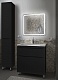 Style Line Мебель для ванной Бергамо Мини 70 черная Люкс антискрейтч Plus – фотография-32